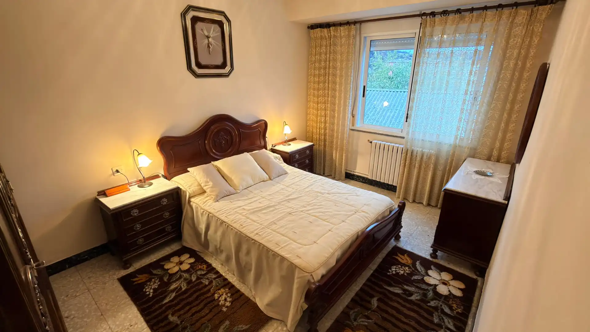 Bedroom of Apartments for rent in Sarria, Lugo