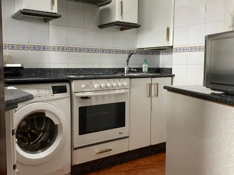 Kitchen of Apartments for rent in Suances  with Heating, Private garden and Terrace