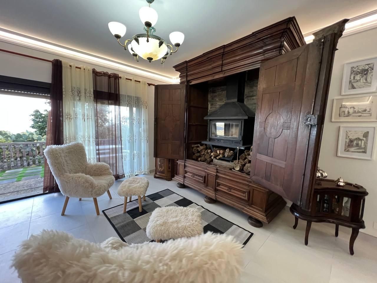 Living room of House or chalet for sale in Santa Brígida  with Air Conditioner, Private garden and Terrace