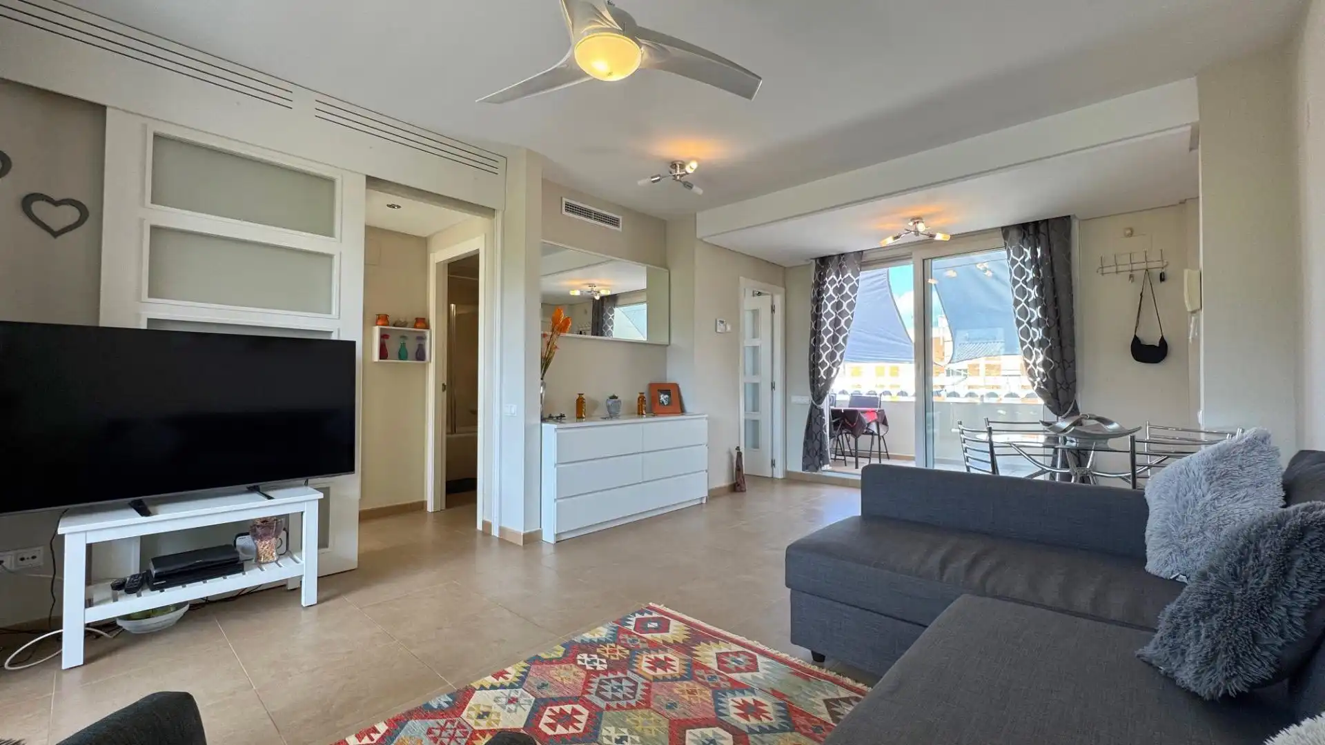 Living room of Attic for sale in Pego  with Air Conditioner, Private garden and Terrace