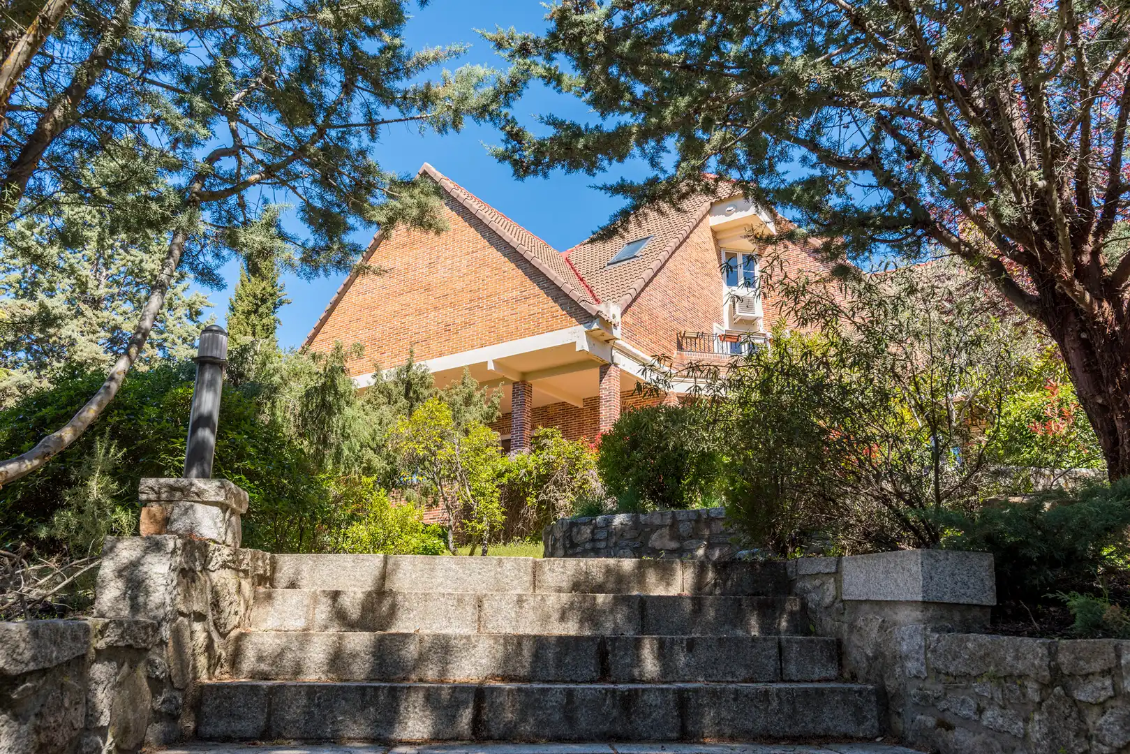 Exterior view of Houses for sale in Collado Villalba  with Air Conditioner, Heating and Private garden