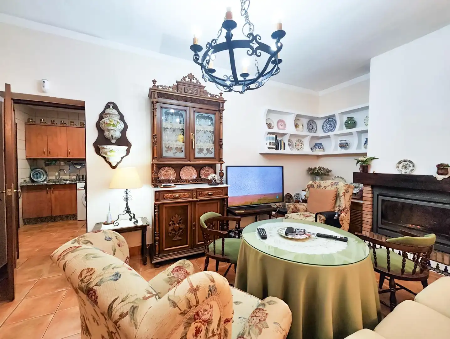 Sala d'estar de Casa o xalet en venda en Puertollano amb Aire condicionat, Calefacció i Jardí privat