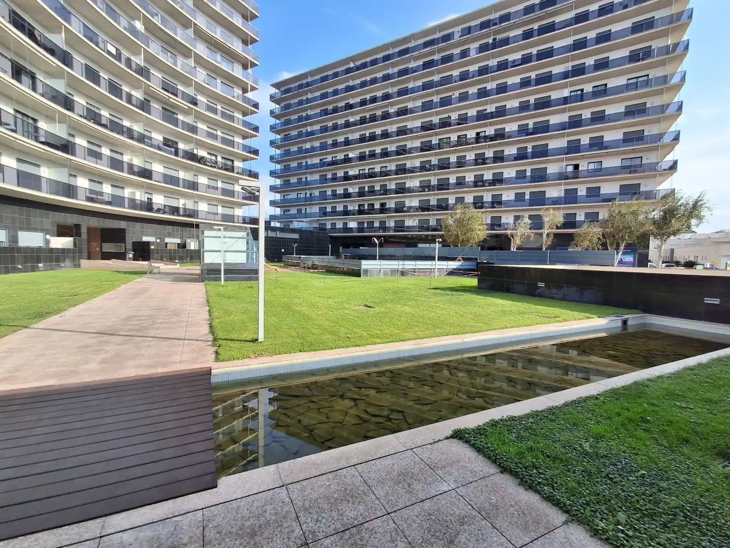 Schwimmbecken von Wohnung zum Verkauf in L'Ampolla mit Klimaanlage, Heizung und Terrasse