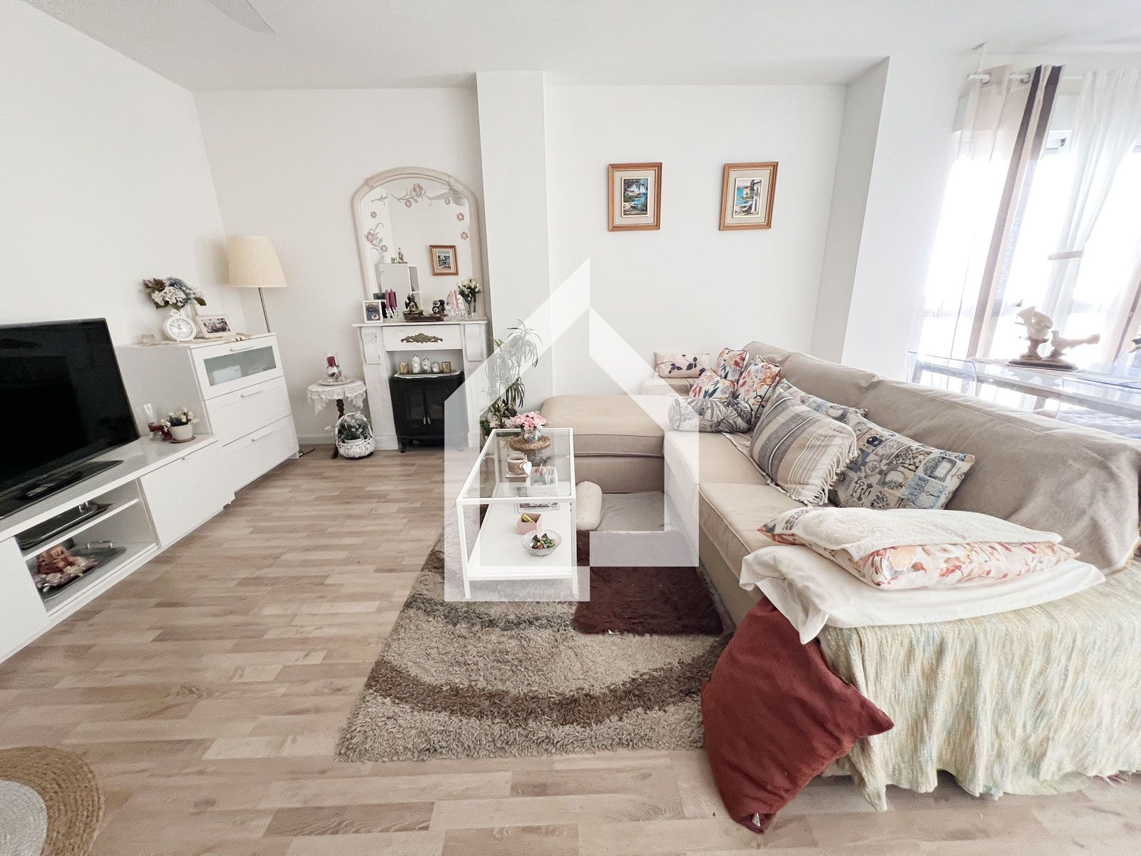 Living room of Attic for sale in San Vicente del Raspeig / Sant Vicent del Raspeig  with Air Conditioner and Terrace