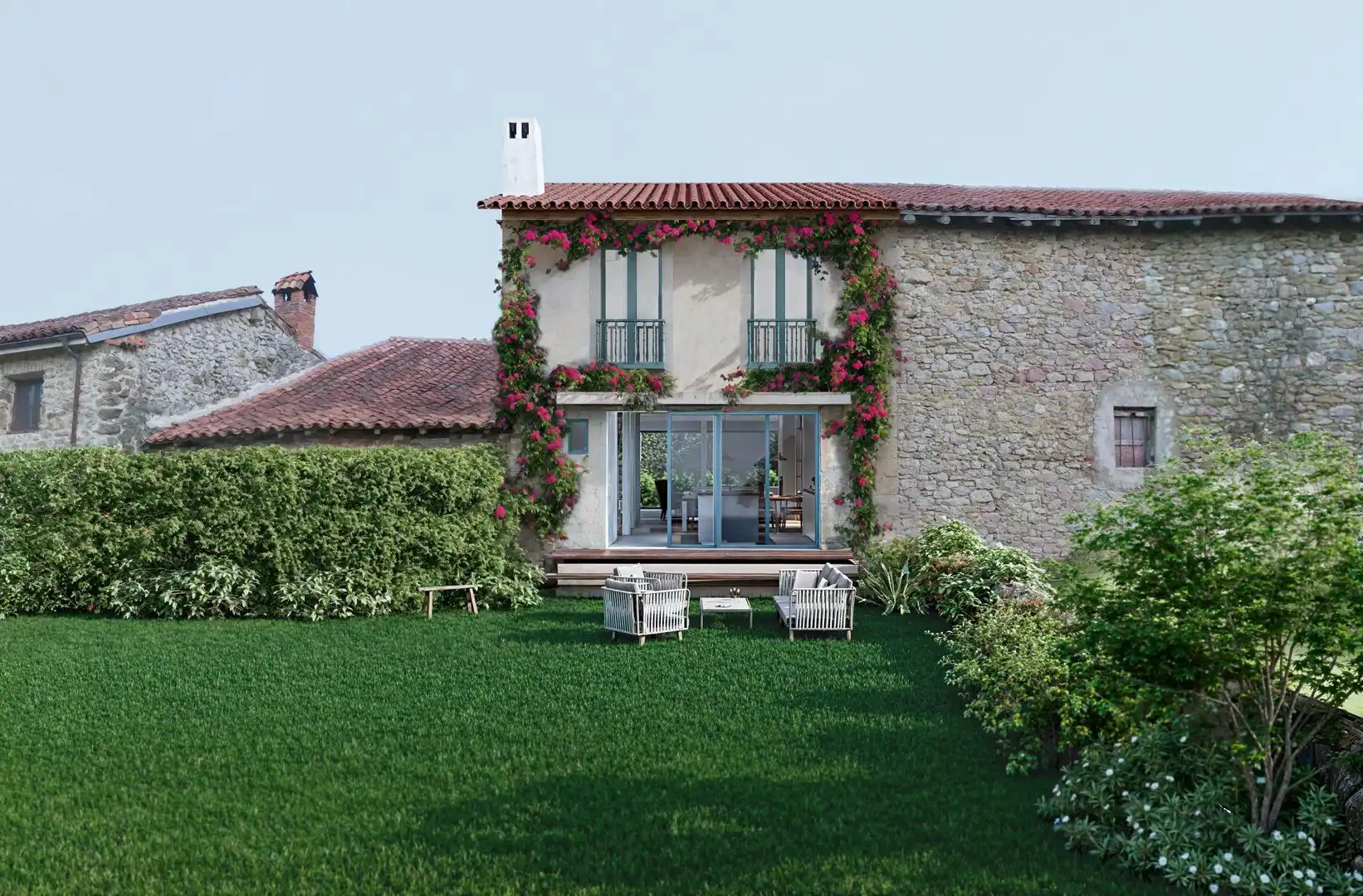 Vista exterior de Casa o xalet en venda en Valdáliga amb Jardí privat i Balcó