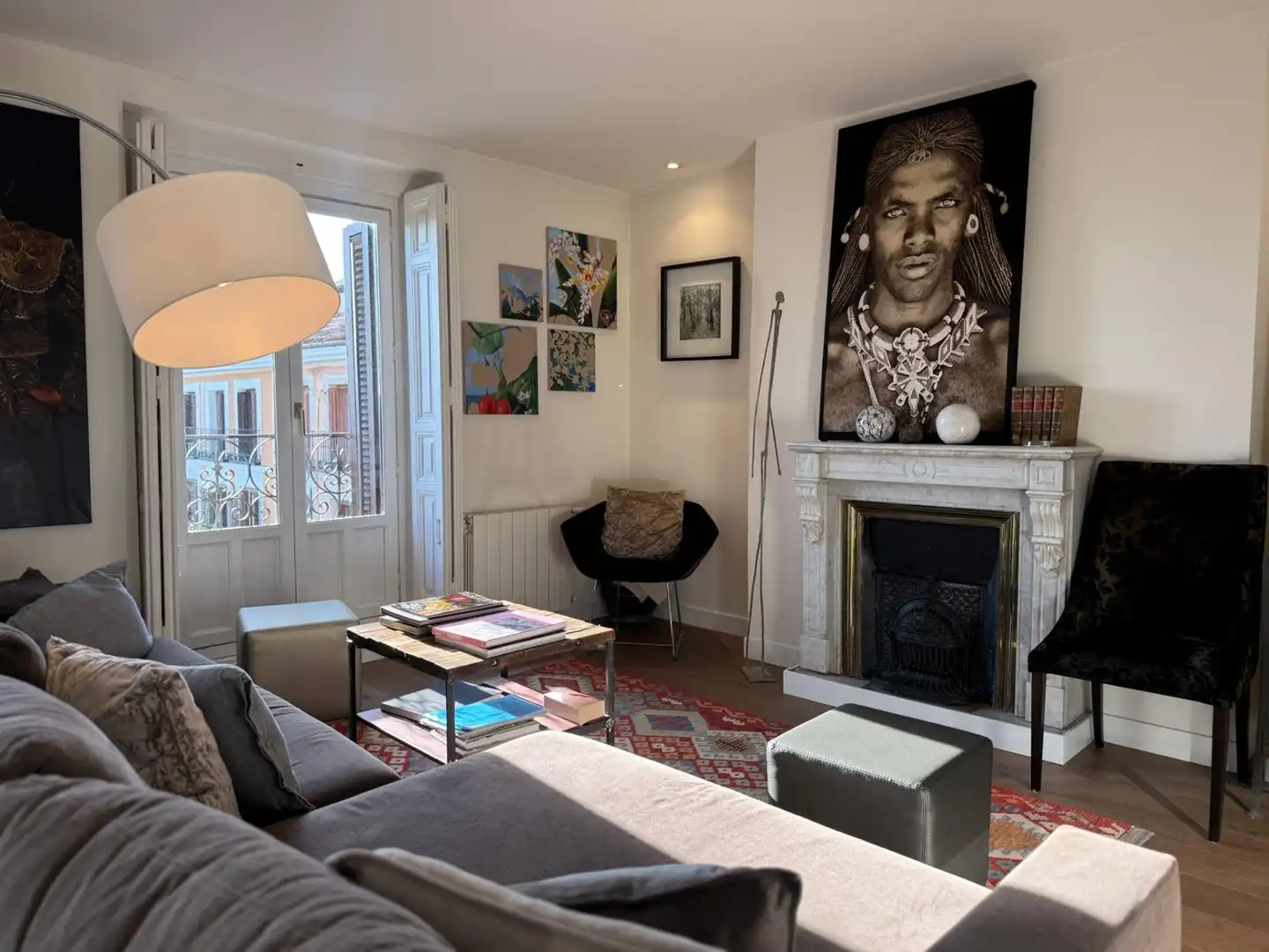 Living room of Duplexes for sale in Madrid  with Air Conditioner, Heating and Storage room