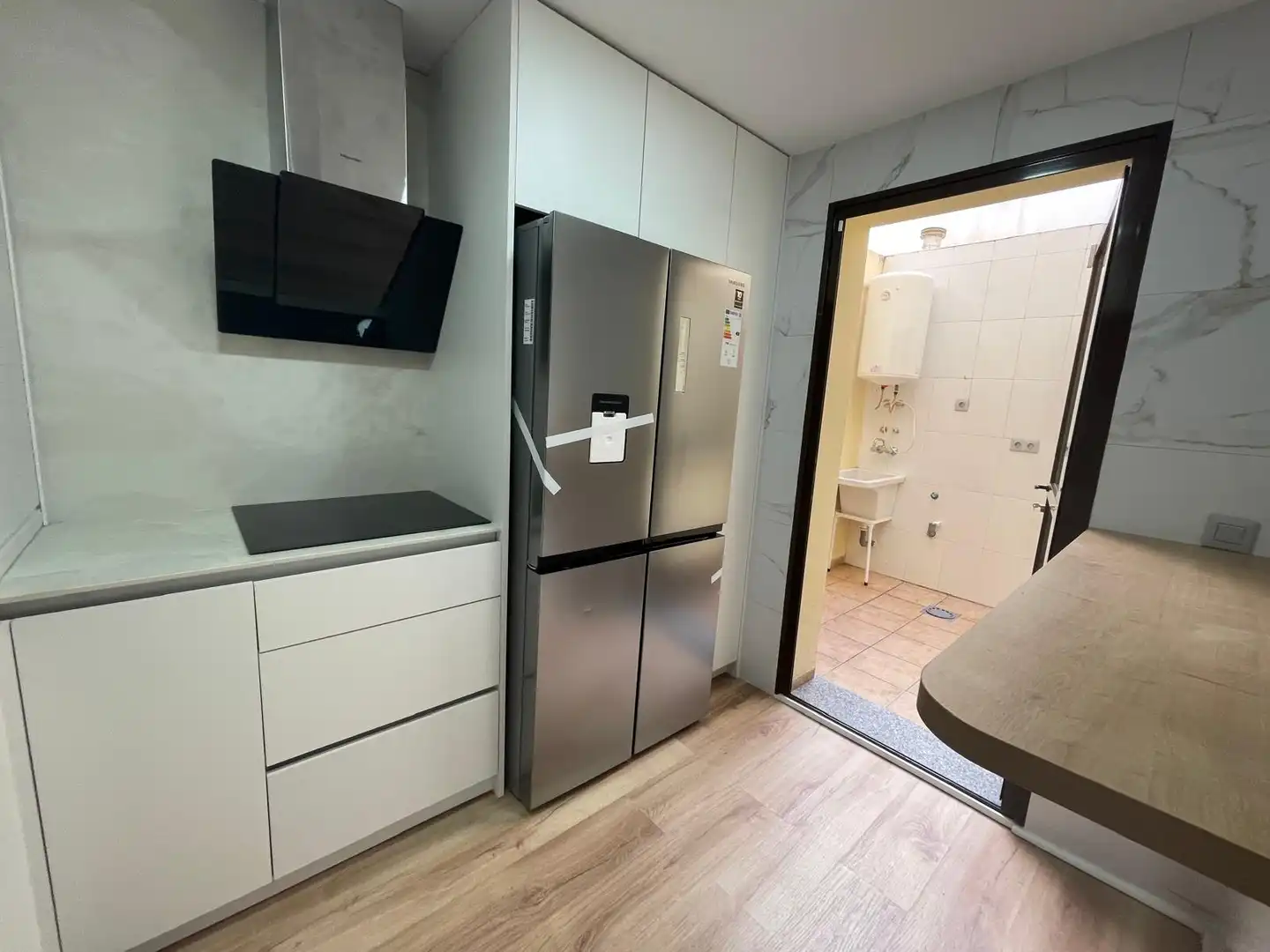 Cocina de Casa o chalet en venta en San Pedro del Pinatar con Jardín privado, Parquet y Piscina comunitaria