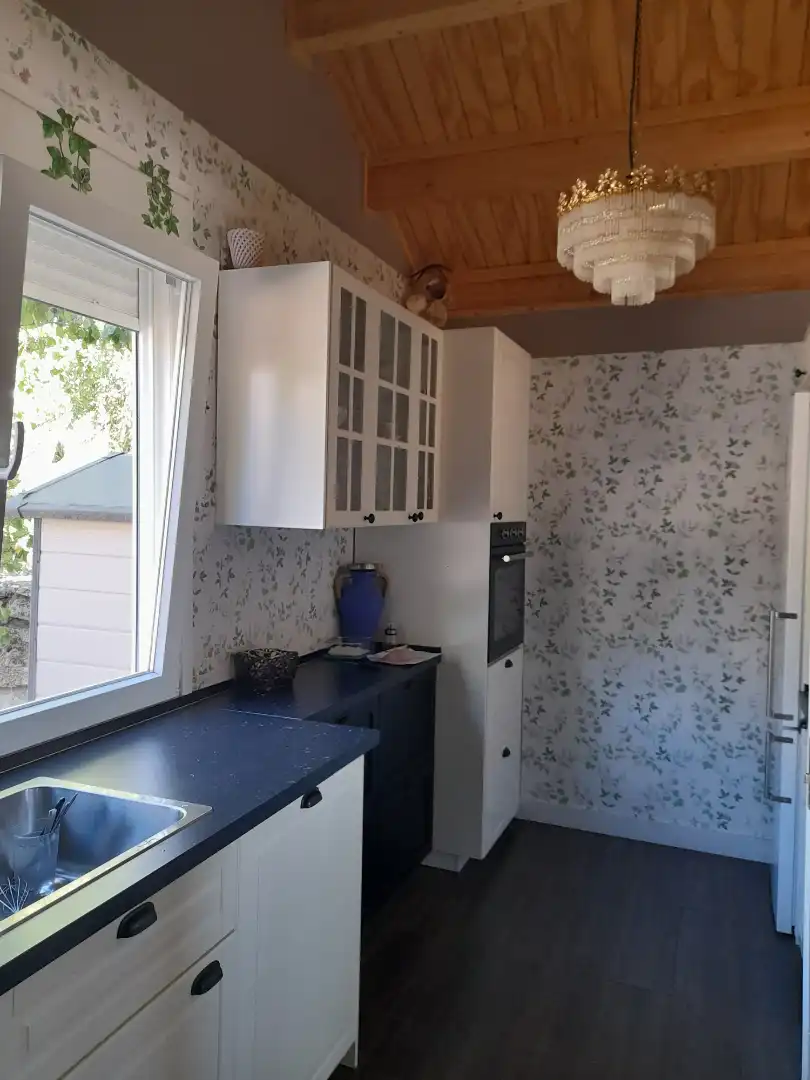 Küche von Haus oder Chalet zum Verkauf in Villalbilla mit Klimaanlage, Heizung und Privatgarten