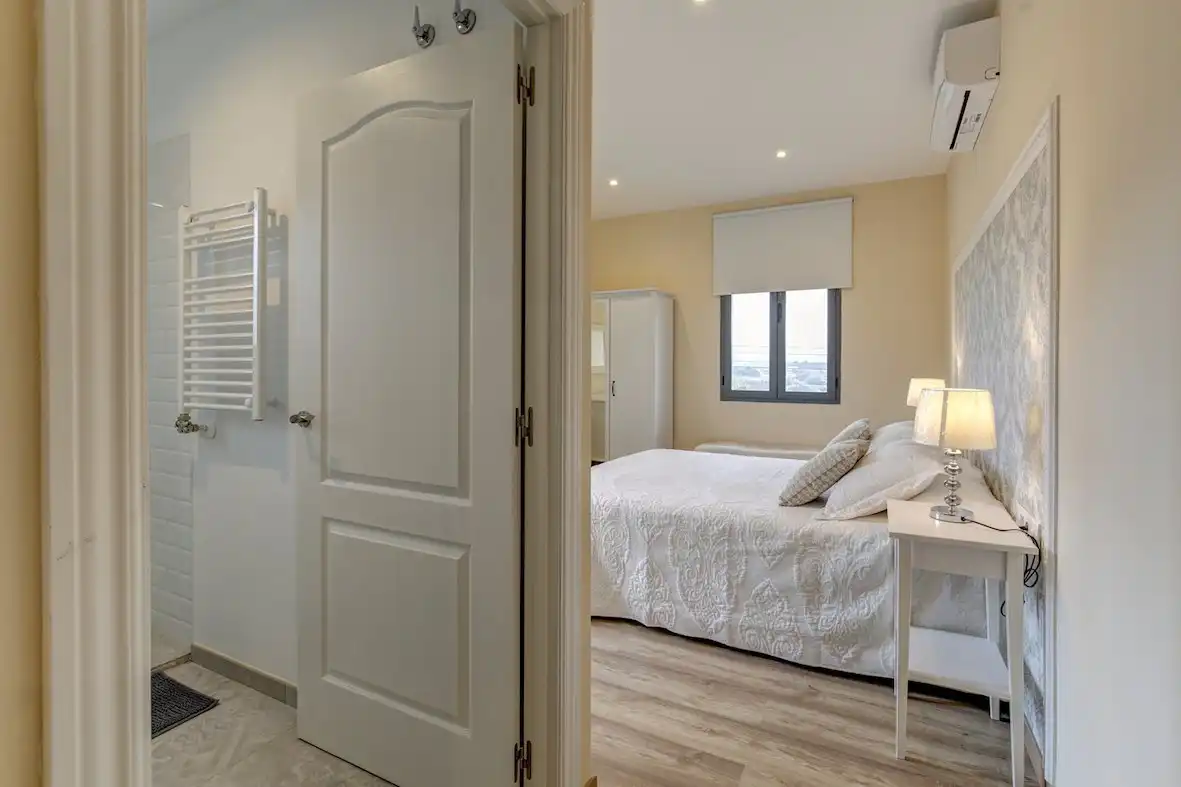Schlafzimmer von Country house zum Verkauf in Llinars del Vallès mit Klimaanlage, Heizung und Abstellraum
