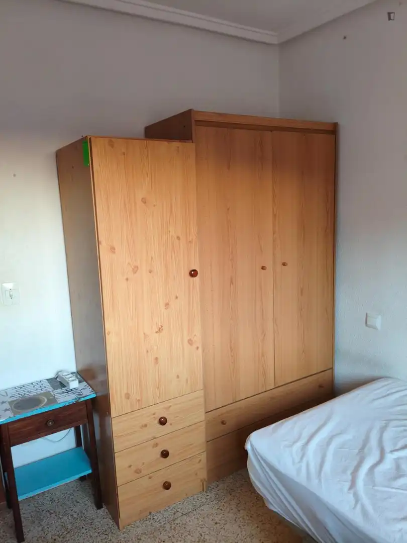 Dormitori de Casa o xalet per a compartir en Salamanca amb Calefacció, Moblat i Forn