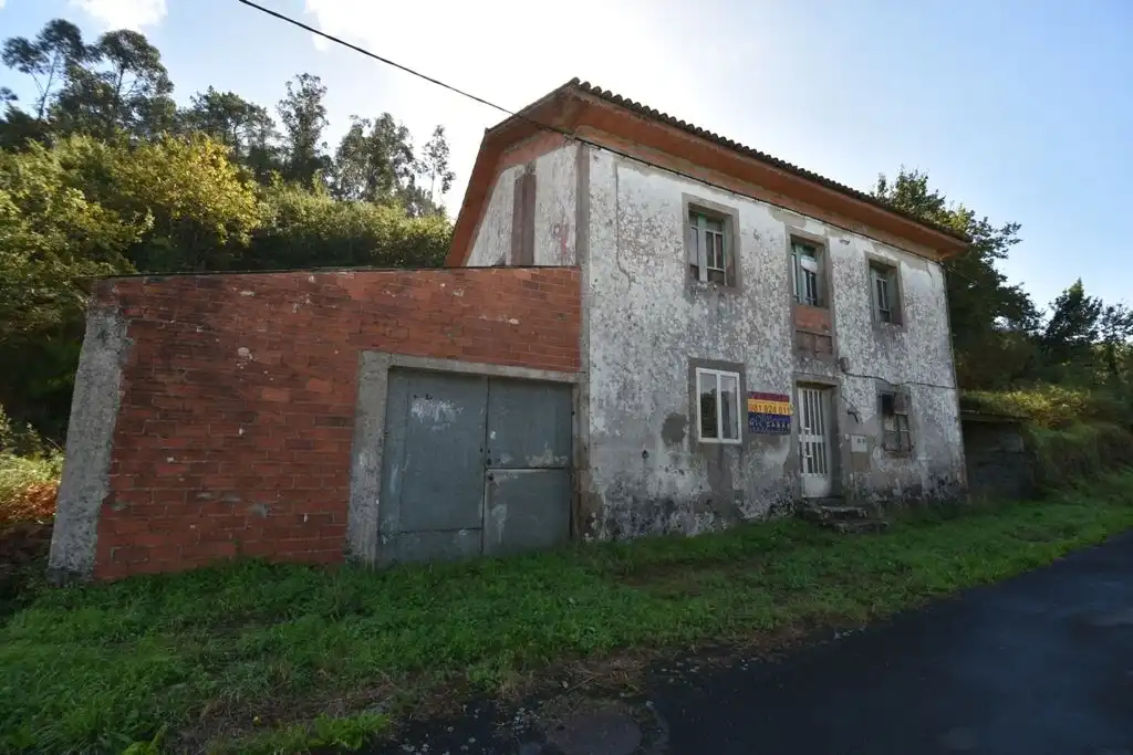 Vista exterior de Casa o chalet en venta en Lousame