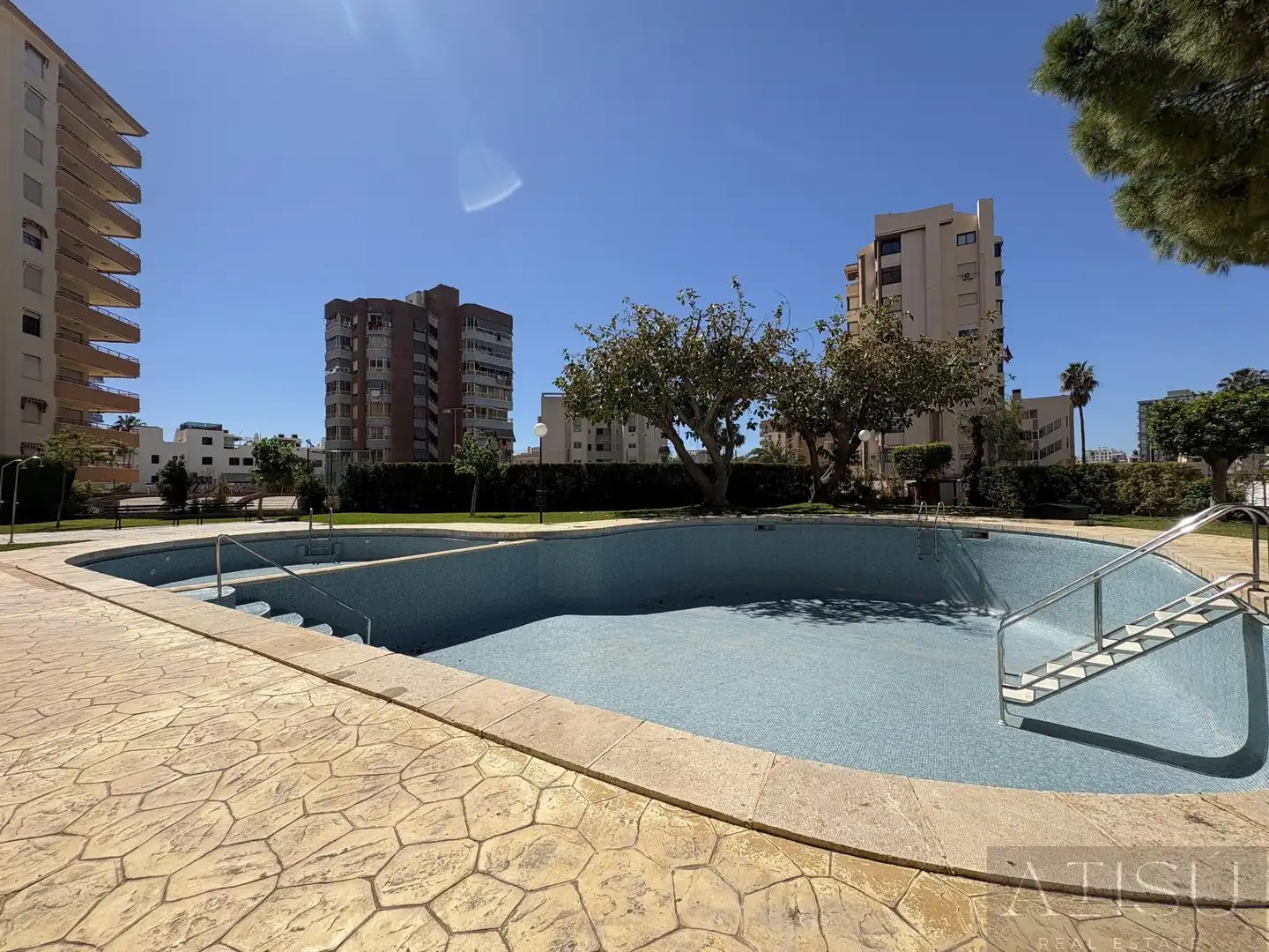 Swimming pool of Flat for sale in El Campello  with Air Conditioner and Community pool
