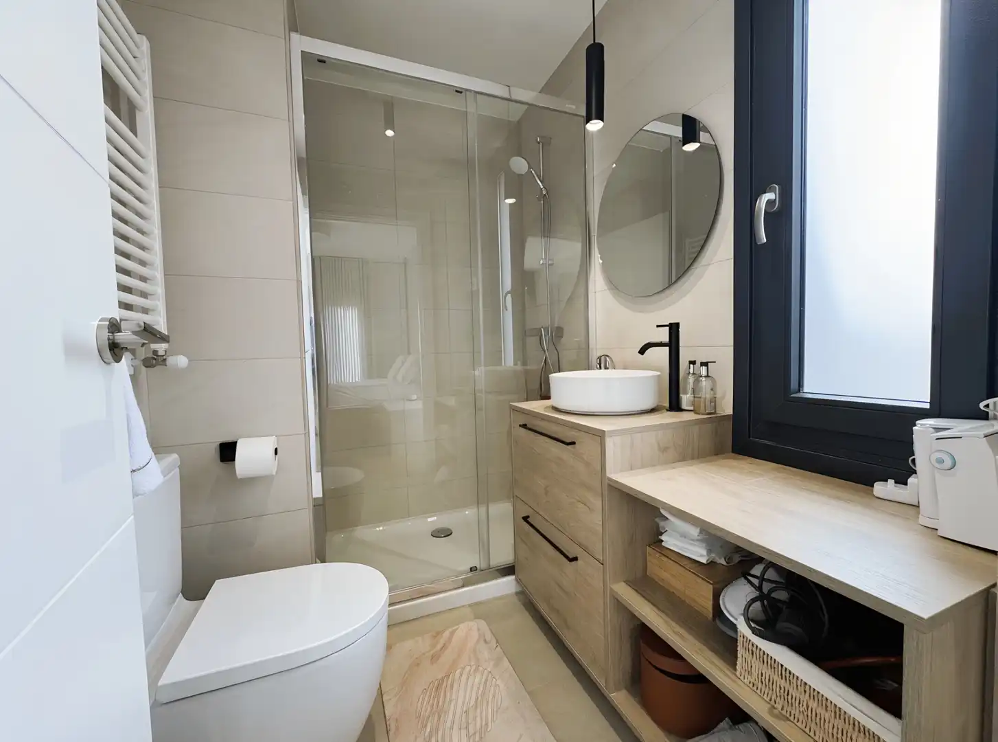 Baño de Dúplex en venta en Getxo  con Aire acondicionado, Calefacción y Jardín privado
