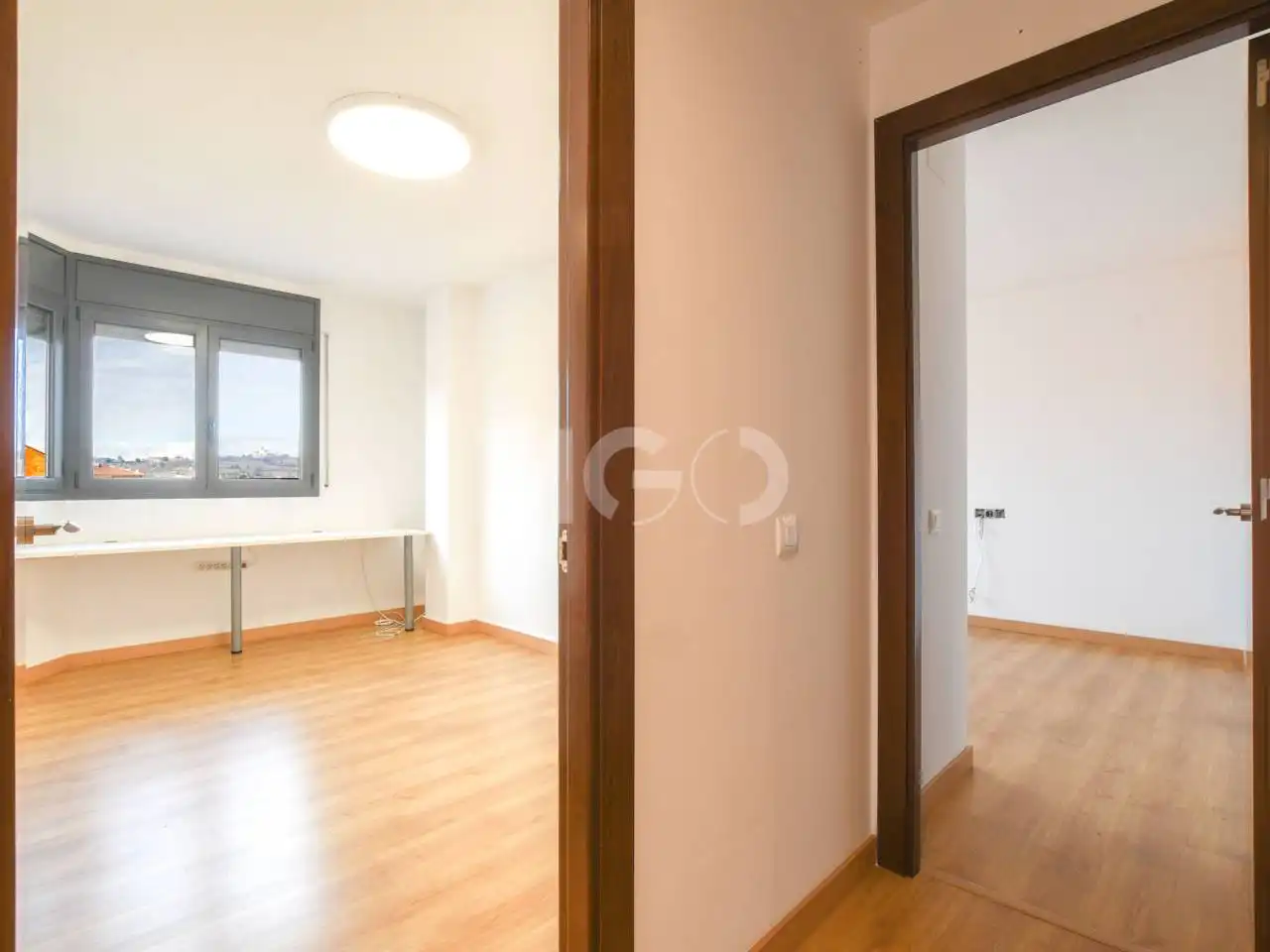 Schlafzimmer von Wohnung zum Verkauf in Manlleu mit Heizung, Parkett und Terrasse