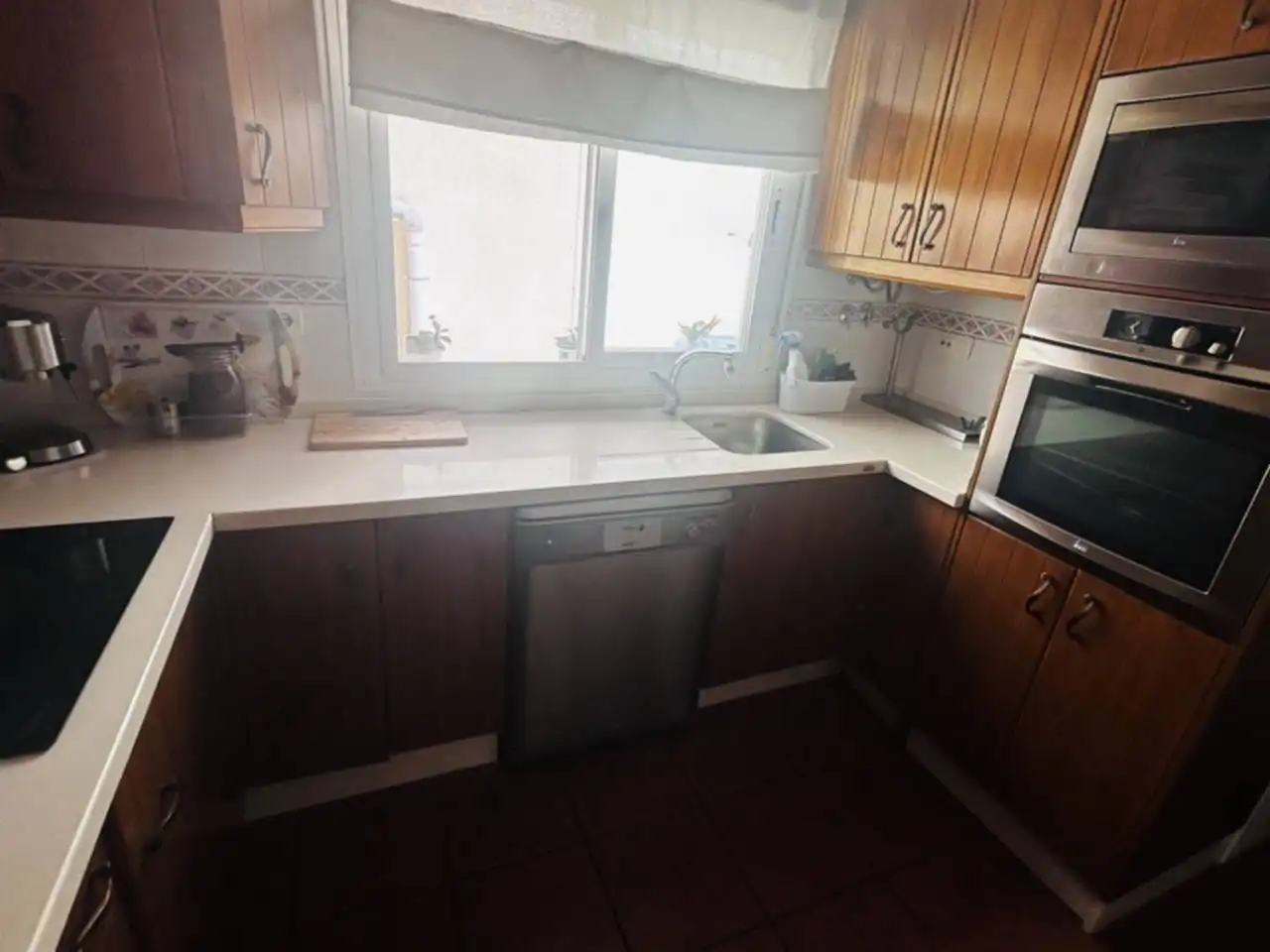Cocina de Casa adosada en venta en Almuñécar con Aire acondicionado, Terraza y Piscina comunitaria