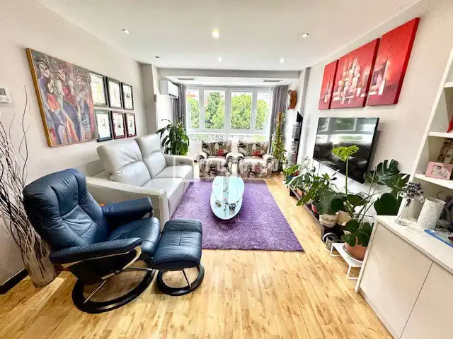 Sala de estar de Piso de alquiler en Madrid