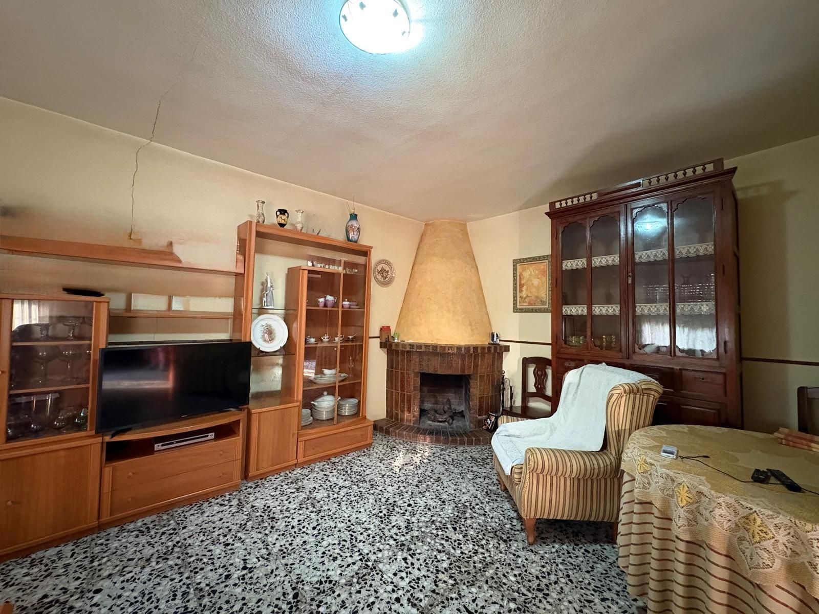 Living room of House or chalet for sale in  Murcia Capital  with Air Conditioner, Heating and Terrace