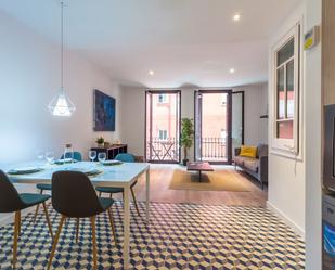Living room of Attic for sale in  Barcelona Capital  with Terrace and Balcony