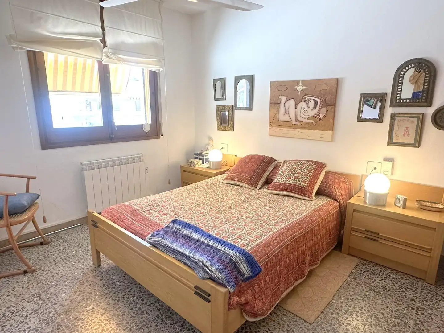Schlafzimmer von Wohnung zum Verkauf in Calafell mit Klimaanlage, Heizung und Terrasse