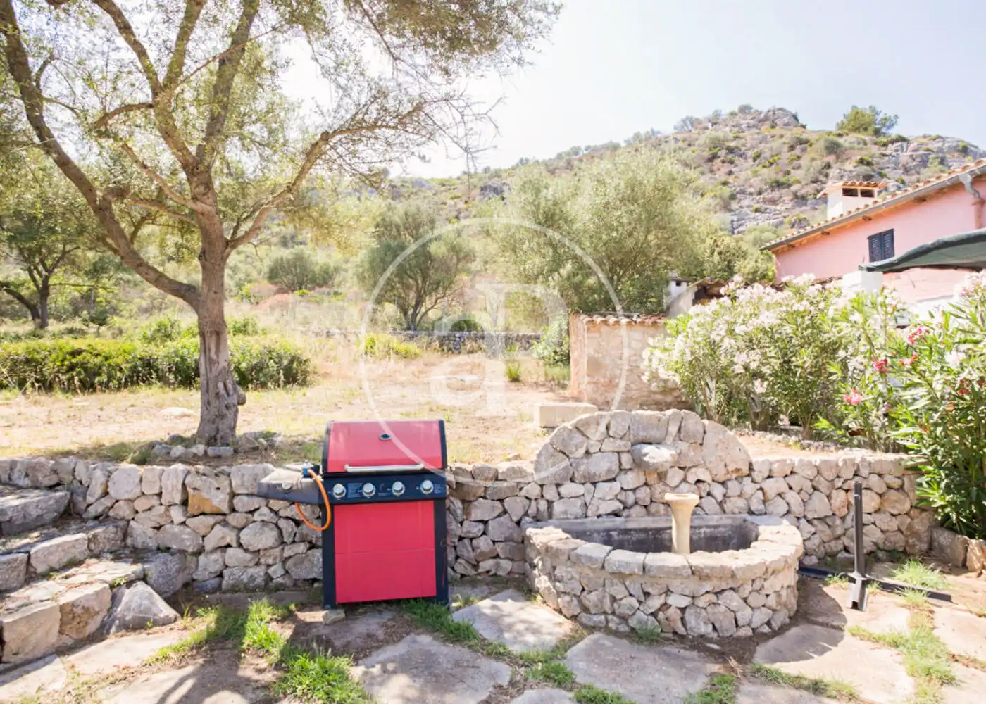 Jardí de Casa o xalet de lloguer en Pollença amb Aire condicionat, Jardí privat i Terrassa