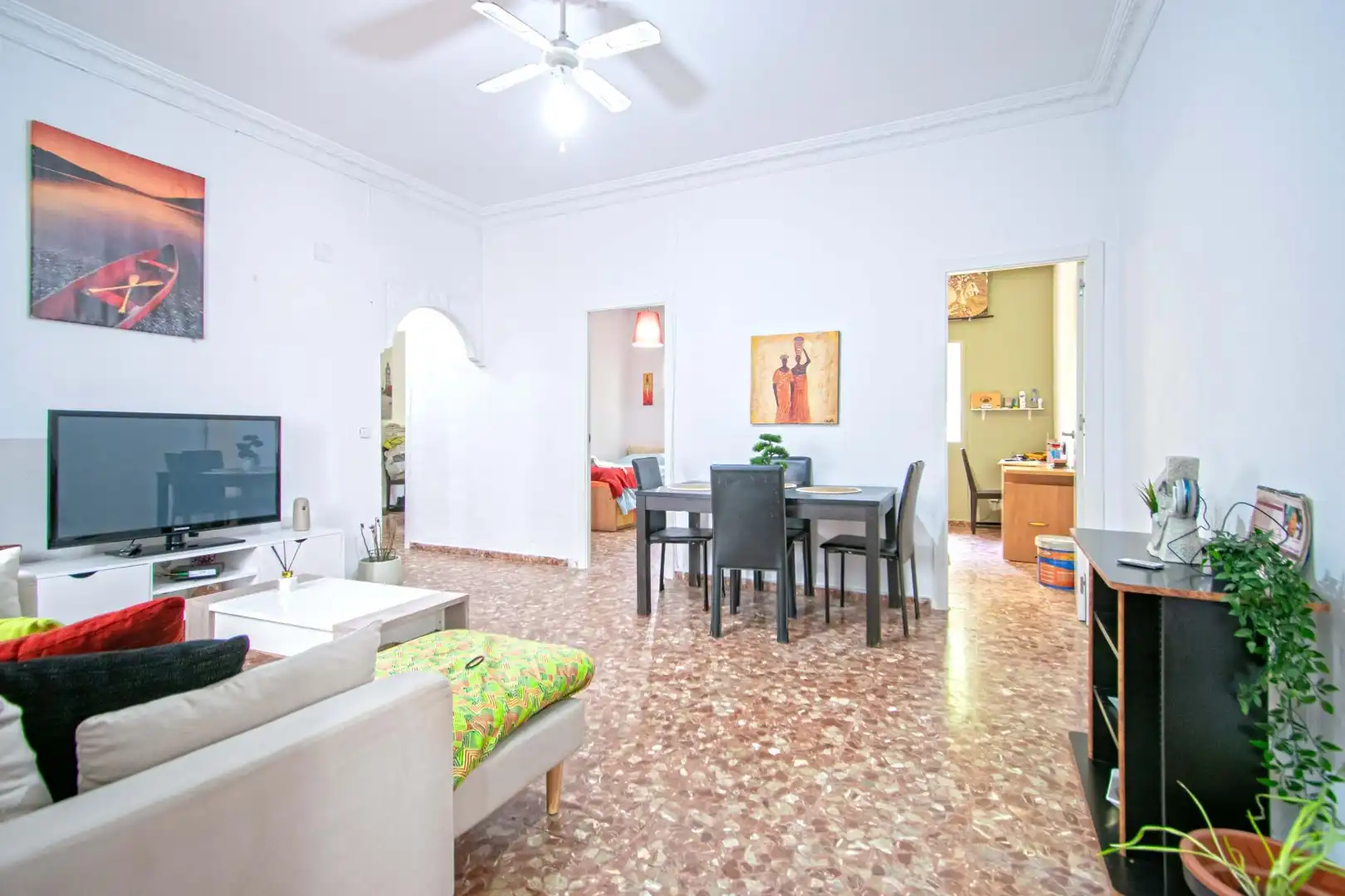 Living room of Flat for sale in Sevilla