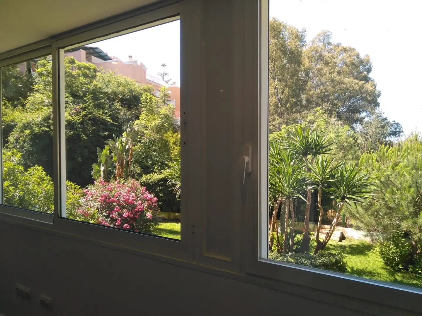 Garden of Flat for rent in Málaga  with Air Conditioner