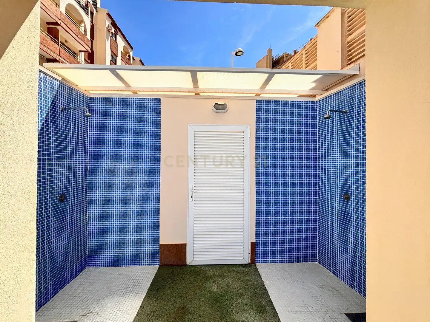 Terrassa de Apartament de lloguer en Calpe / Calp amb Aire condicionat, Rentadora i Microones