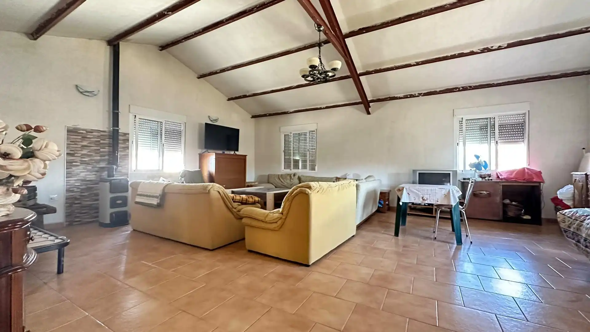 Sala de estar de Casa o chalet en venta en Pinarnegrillo con Calefacción