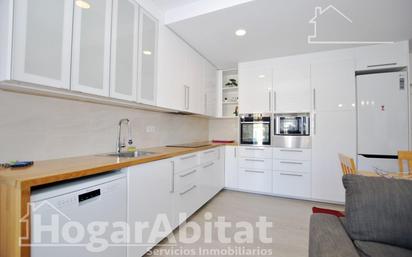 Kitchen of Single-family semi-detached for sale in Dénia  with Air Conditioner, Heating and Private garden