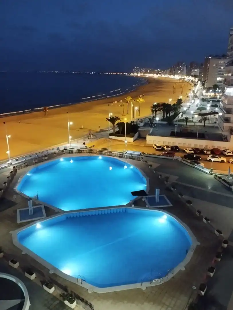 Swimming pool of Attic for sale in Racó