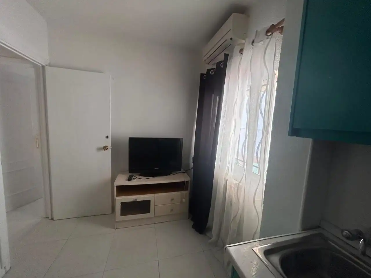 Sala d'estar de Àtic de lloguer en Granada