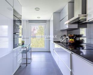 Kitchen of Flat to rent in  Madrid Capital  with Air Conditioner, Heating and Terrace