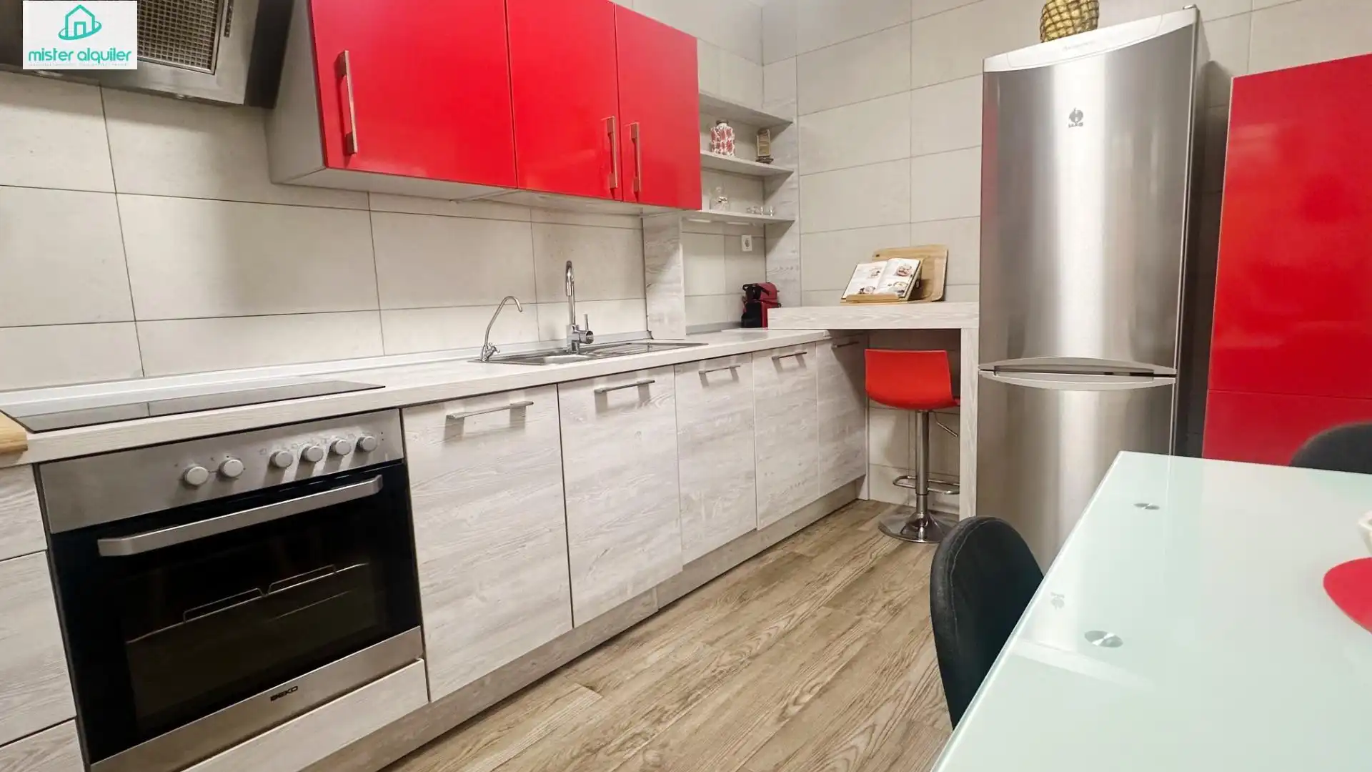 Kitchen of Apartments for rent in El Campello  with Air Conditioner, Heating and Furnished