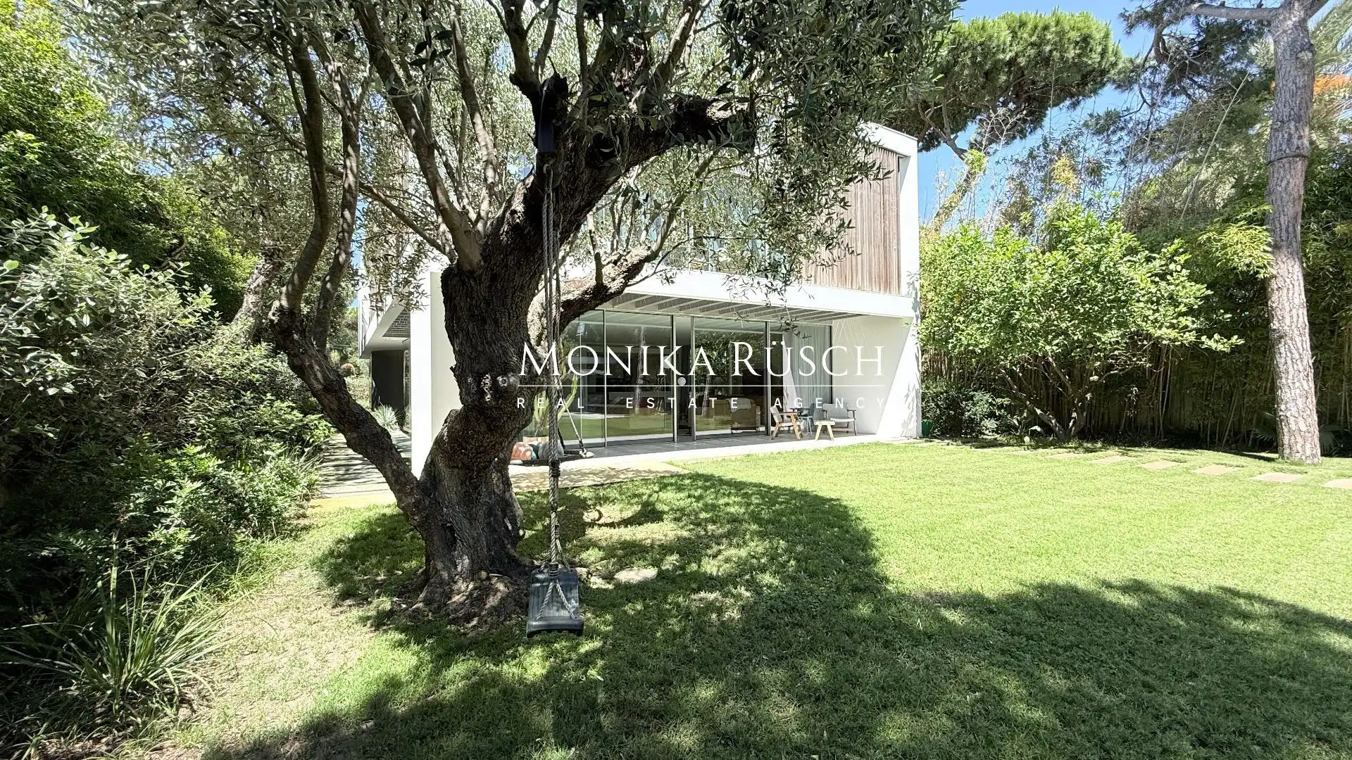 Garden of Houses for rent in Castelldefels  with Air Conditioner, Heating and Private garden