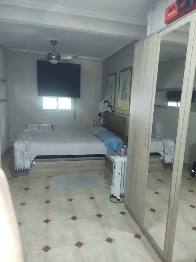 Bedroom of Flat for sale in Coslada  with Air Conditioner and Balcony