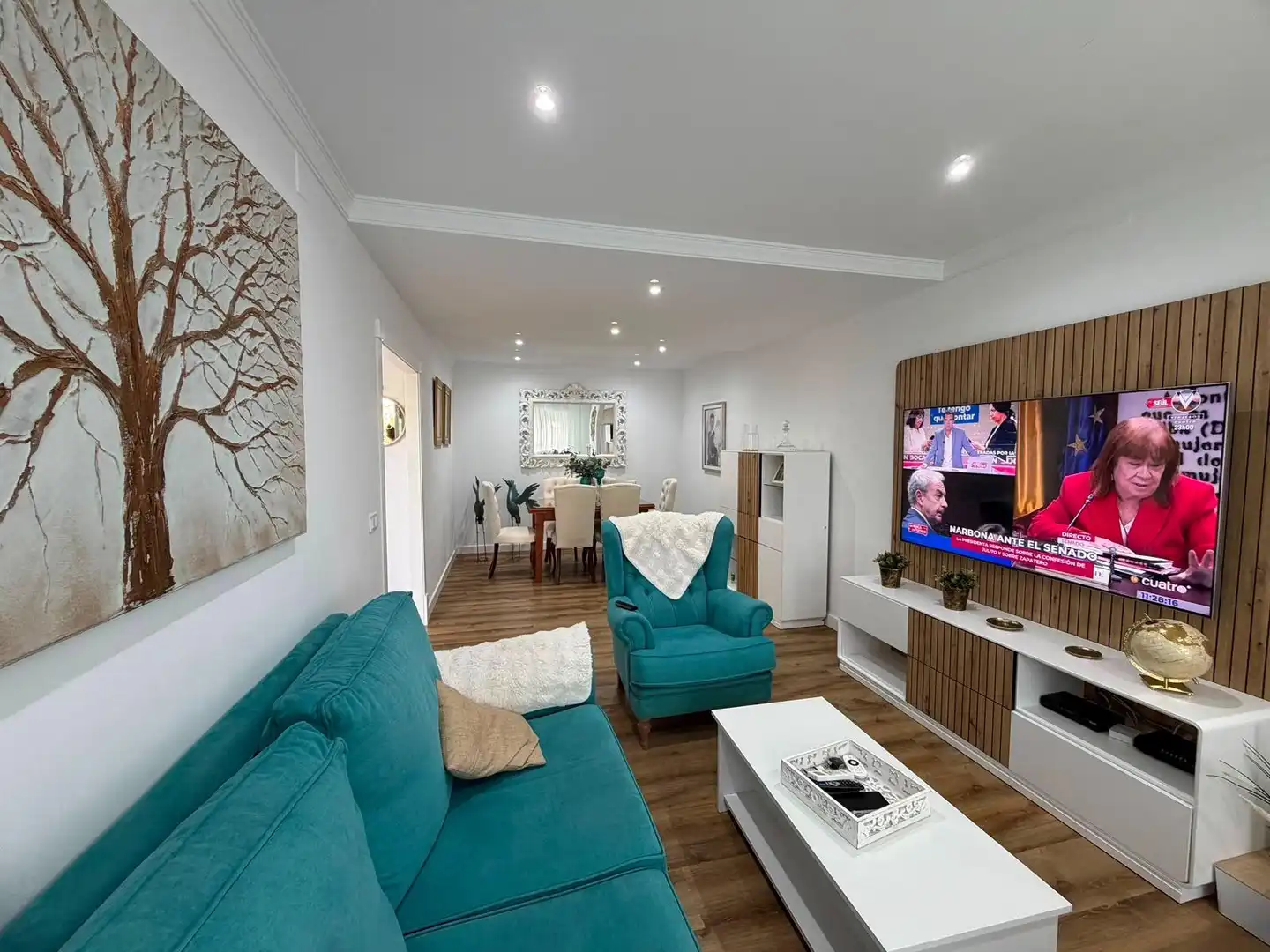 Sala de estar de Casa adosada en venta en Ayamonte