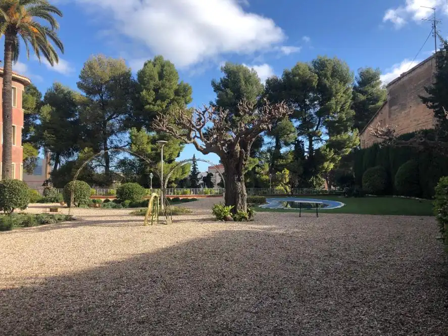 Garden of Houses for sale in Alcoy / Alcoi  with Heating, Private garden and Storage room