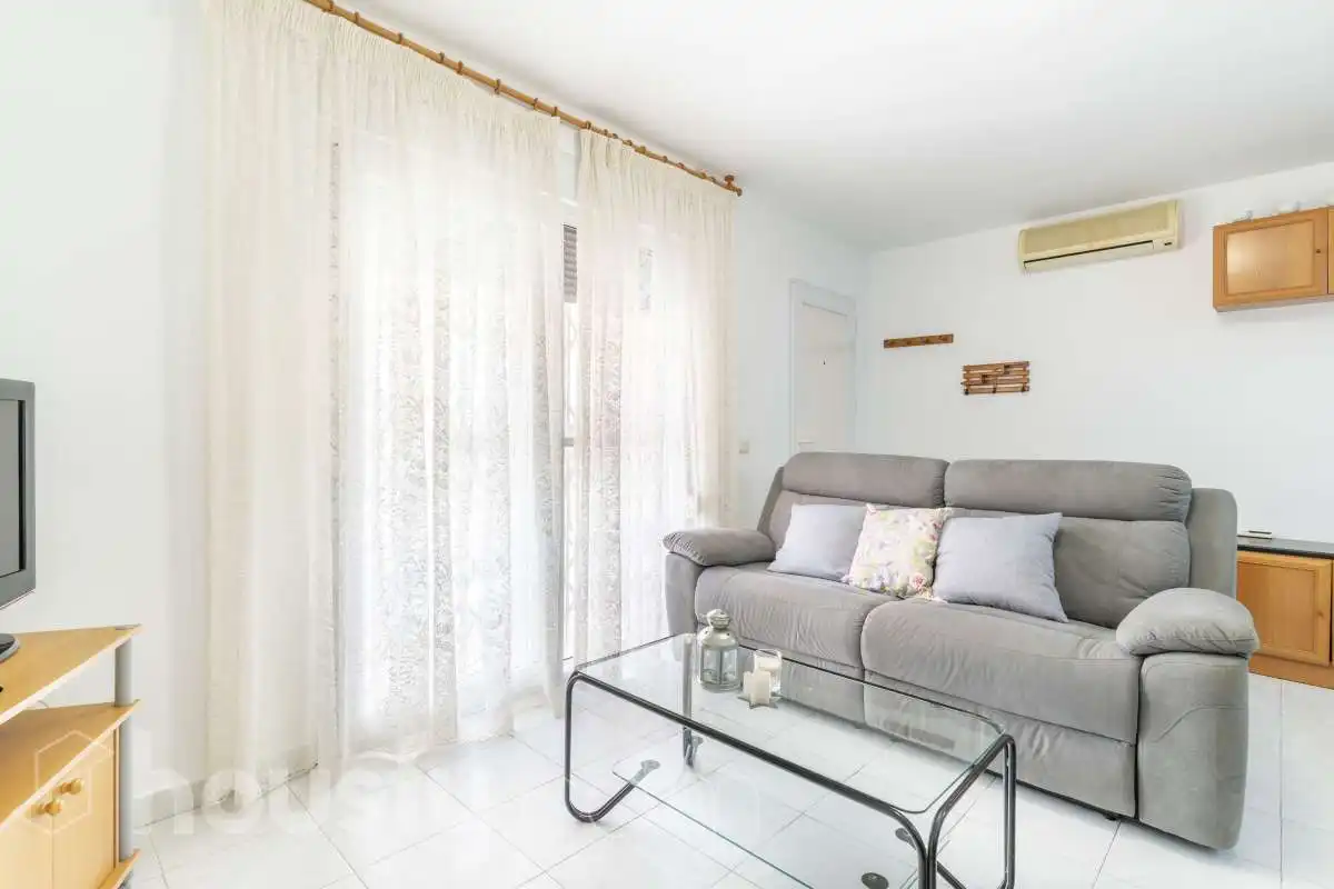 Living room of Detached homes for rent in Benicasim / Benicàssim  with Air Conditioner, Heating and Terrace