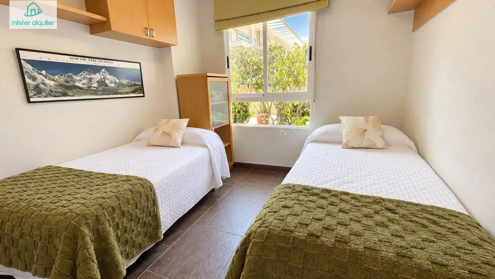 Dormitori de Apartament de lloguer en Playa Muchavista