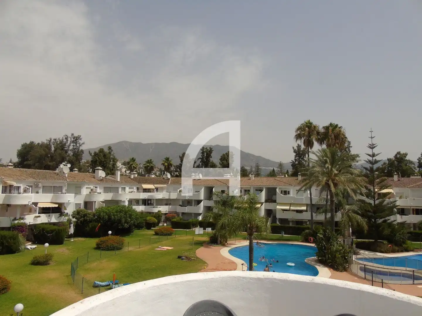 Garten von Dachboden zum Verkauf in Mijas mit Klimaanlage, Heizung und Terrasse