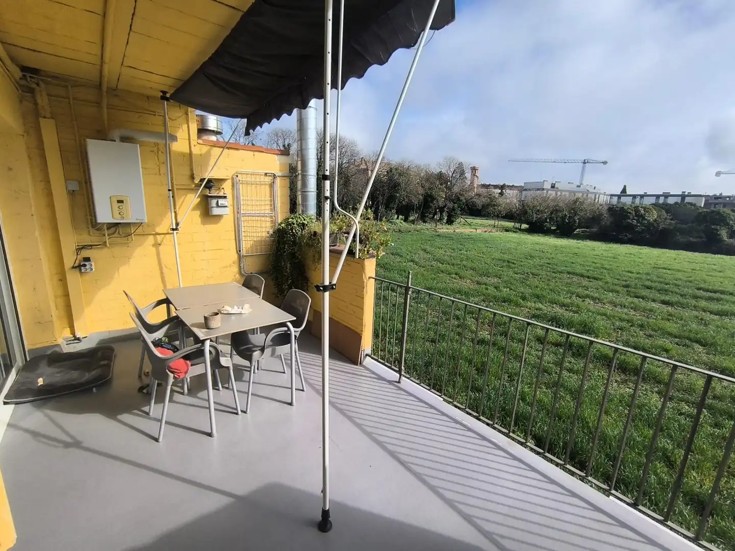 Terrace of Flat for sale in Santpedor  with Heating, Terrace and Balcony