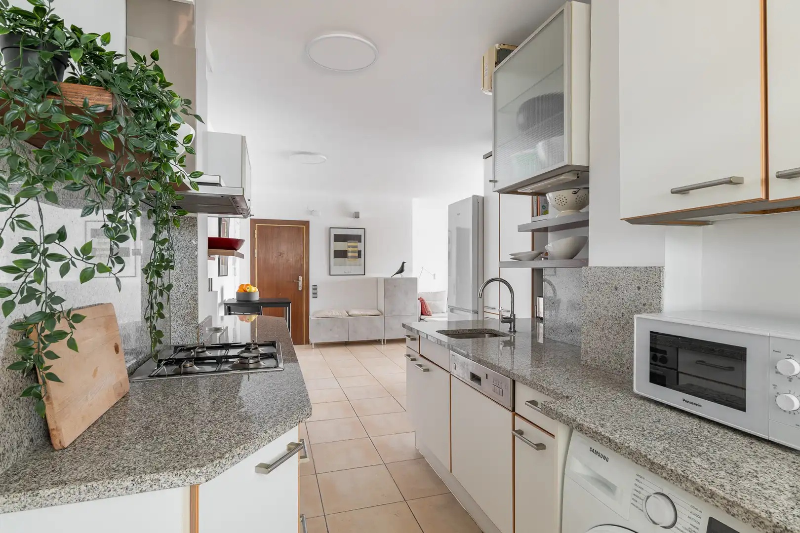 Küche von Wohnung zur Miete in Vilassar de Mar mit Klimaanlage, Terrasse und Möbliert
