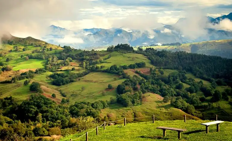 Vista exterior de Casa o xalet en venda en Cabranes amb Aire condicionat, Calefacció i Jardí privat