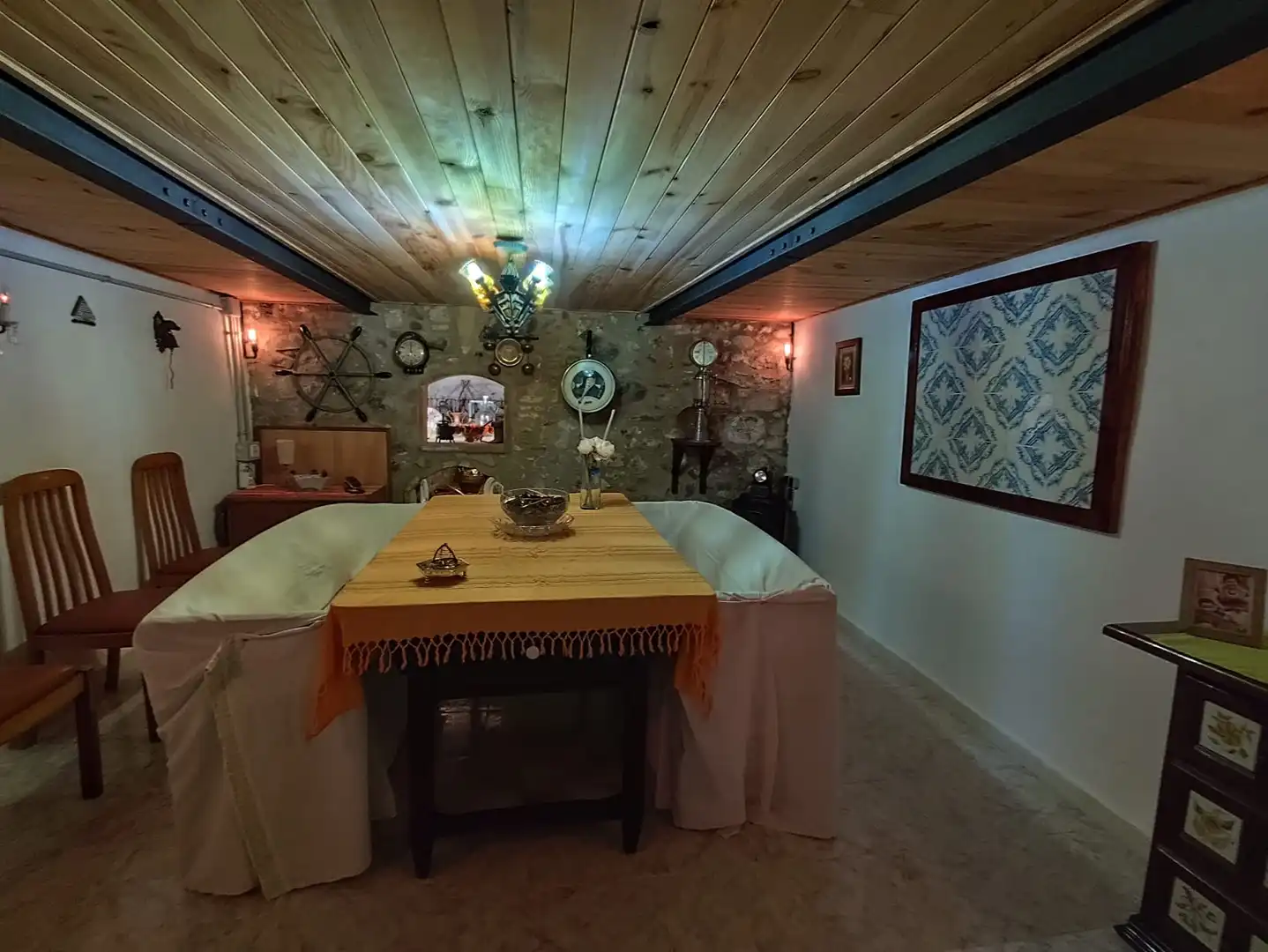Dining room of Detached homes for sale in Sils  with Air Conditioner, Heating and Terrace