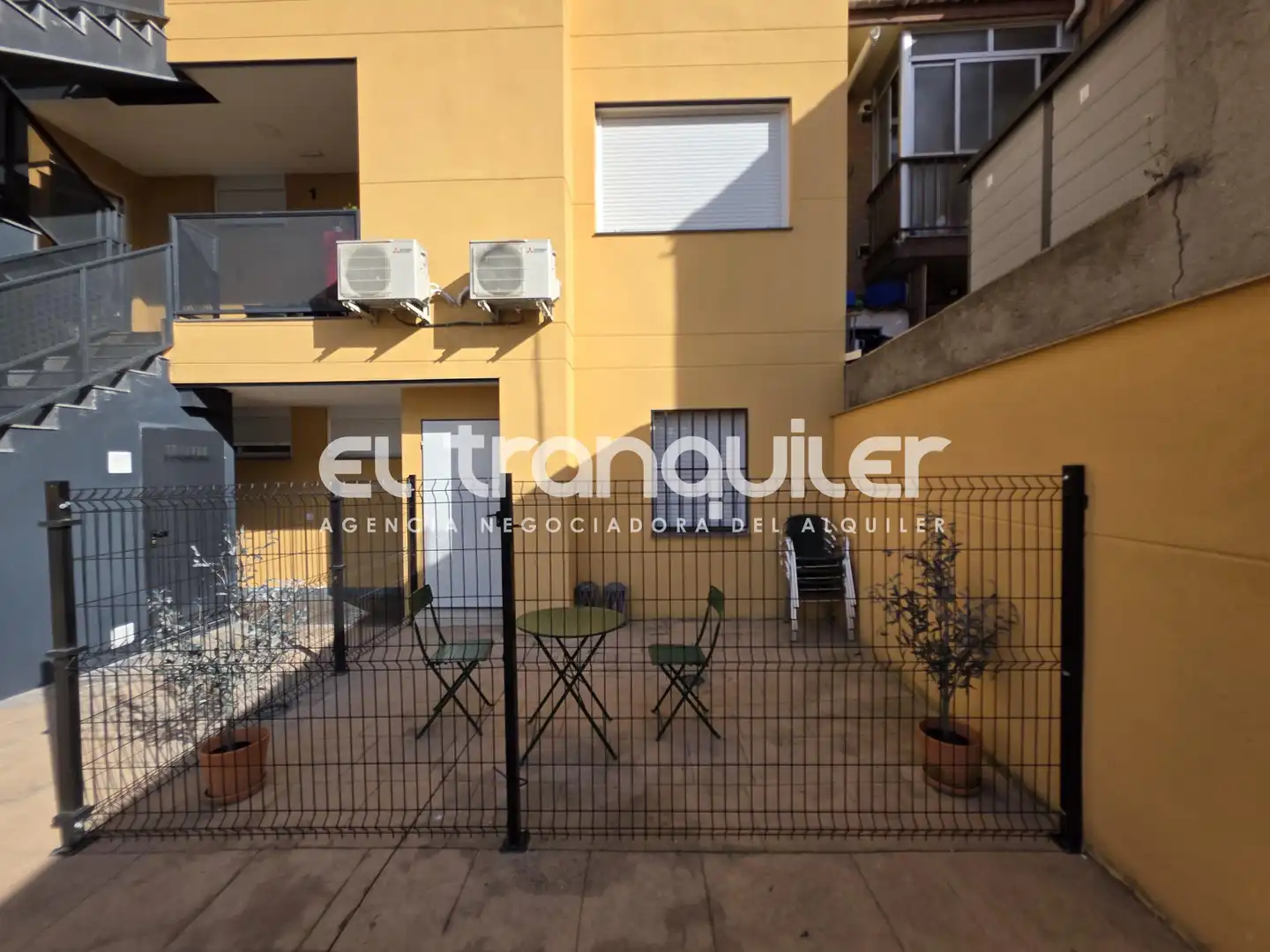 Terrasse von Wohnung zur Miete in Madrid mit Klimaanlage, Terrasse und Abstellraum