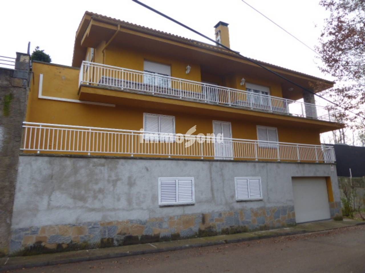 Exterior view of House or chalet for sale in Santa Pau  with Heating, Private garden and Terrace