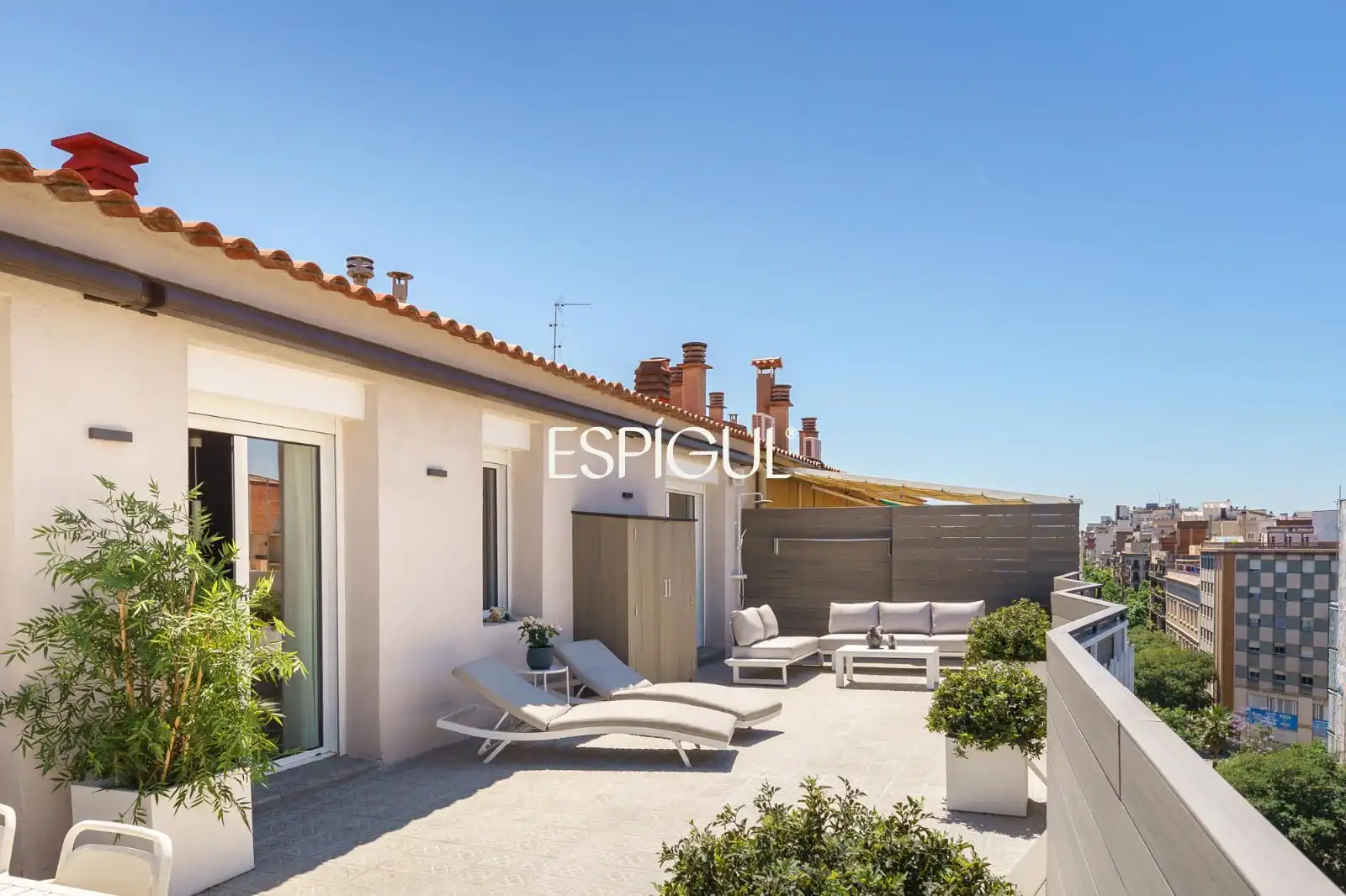 Terrace of Attic for sale in Barcelona  with Air Conditioner, Heating and Parquet flooring