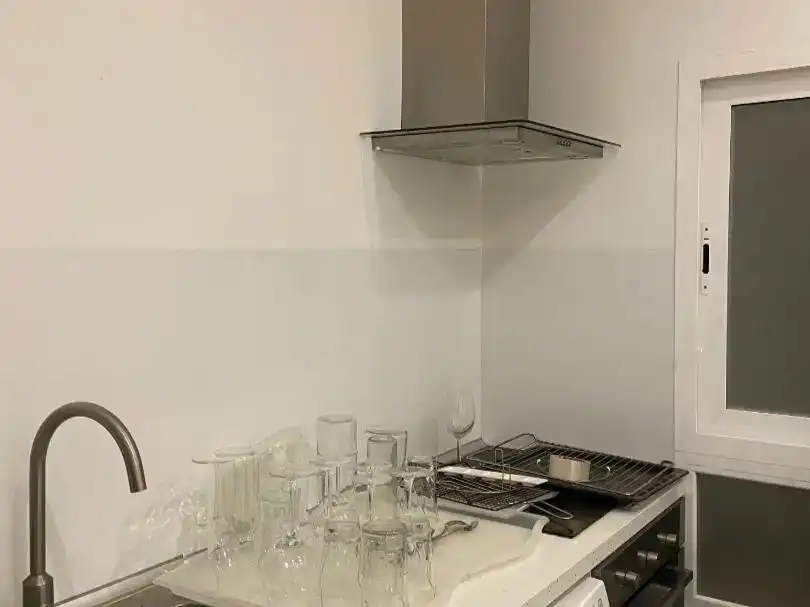 Küche von Erdgeschoss zur Miete in  Madrid Capital