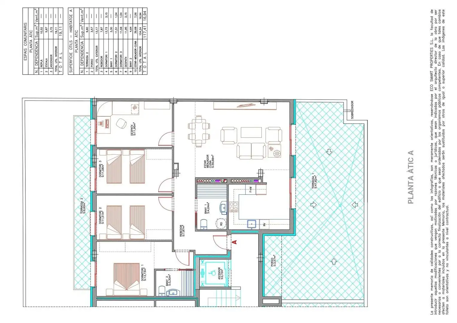 Attico con terrazza in vendita a CESAR MARTINELL I BRUNET, imagen 10