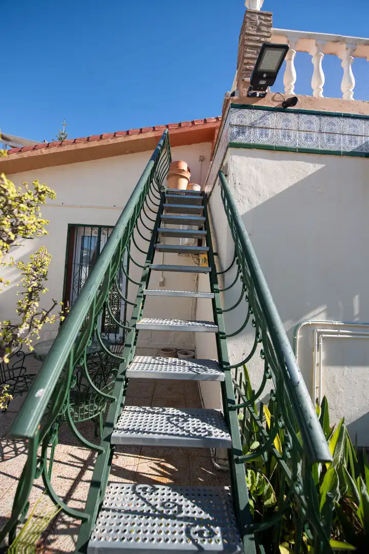 Terrassa de Casa o xalet en venda en Benalmádena amb Aire condicionat, Calefacció i Jardí privat